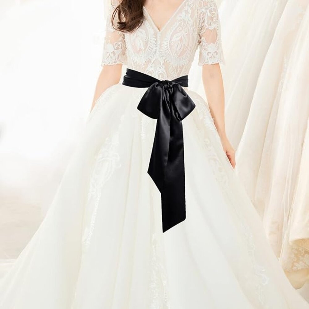 Wedding Satin Sash Belt